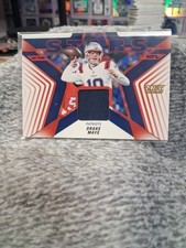 Drake Maye 2025 Score - Stars of the NFL #SNJ-DMY Jersey (MEM) Patriots