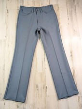 Vintage Levis Pants Mens Fits 31x30 Blue 517 Bootcut Talon 42 USA Made Tag 32x34