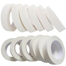 Masking Tape 1 Inch wide, 12 Rolls Painters Tape, Painter's Painting with Mul...