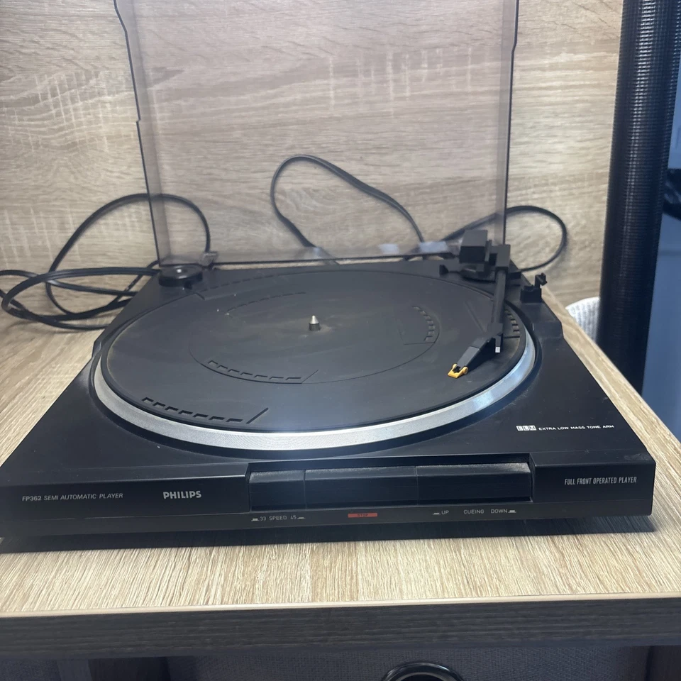 Vintage Philips Semi Automatic Turntable FP362  UNTESTED - Image 2 of 4