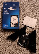 Western Digital 500 GB 5400 RPM 2.5" SATA 3 Laptop Internal Hard Drive!
