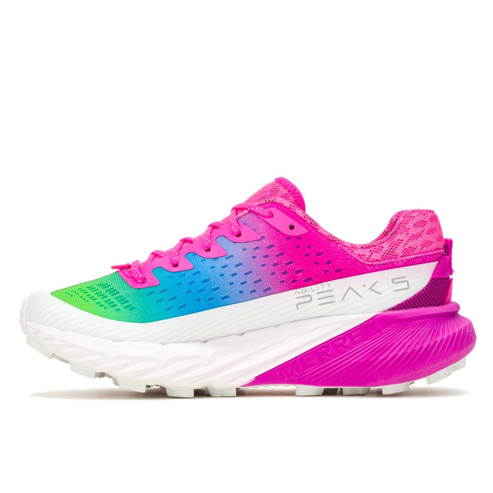 Scarpa da trail running Merrell donna Agility Peak 5 rete traspirante rosa multi 7