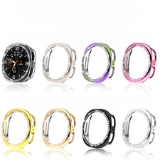 Case For Samsung Galaxy Watch 8 40mm 44mm Bling Diamond Protector Bumper Cover