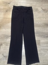Anne Klein Women s Size 4 Black Wide-Leg Suit Trousers