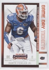 2015 Panini Contenders Draft Picks Game Day Tickets Dante Fowler Jr #12 6f2
