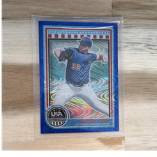 Panini Stars & Stripes 2025 Jackson Coffey Blue Swirl Rookie #194 /125 Baseball