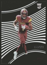 2022 Panini Chronicles #CVR-19 Jahan Dotson Clear Vision Rookies Red #/199 SN