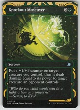 Knockout Maneuver Uncommon Secrets of Strixhaven: Mystical Archive 54 MTG NM