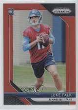 2018 Panini Prizm Rookie Red Prizm Luke Falk #285 Rookie RC qc6