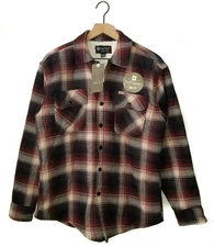 MATIX Flannel Jac Shirt Jacket Sherpa Fleece Lined Plaid Shacket Skate NWT Md