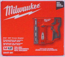 2447-20 M12 3/8&Acirc;&euro; Crown Stapler