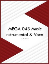 MEGA 043 Music Instrumental & Vocal by Olive O. Carter Paperback Book