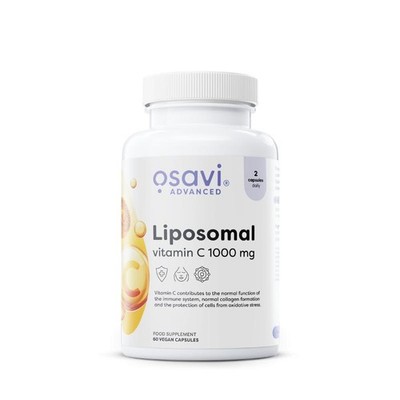 Osavi Liposomales Vitamin C 1000 mg   60 vegane Kapseln