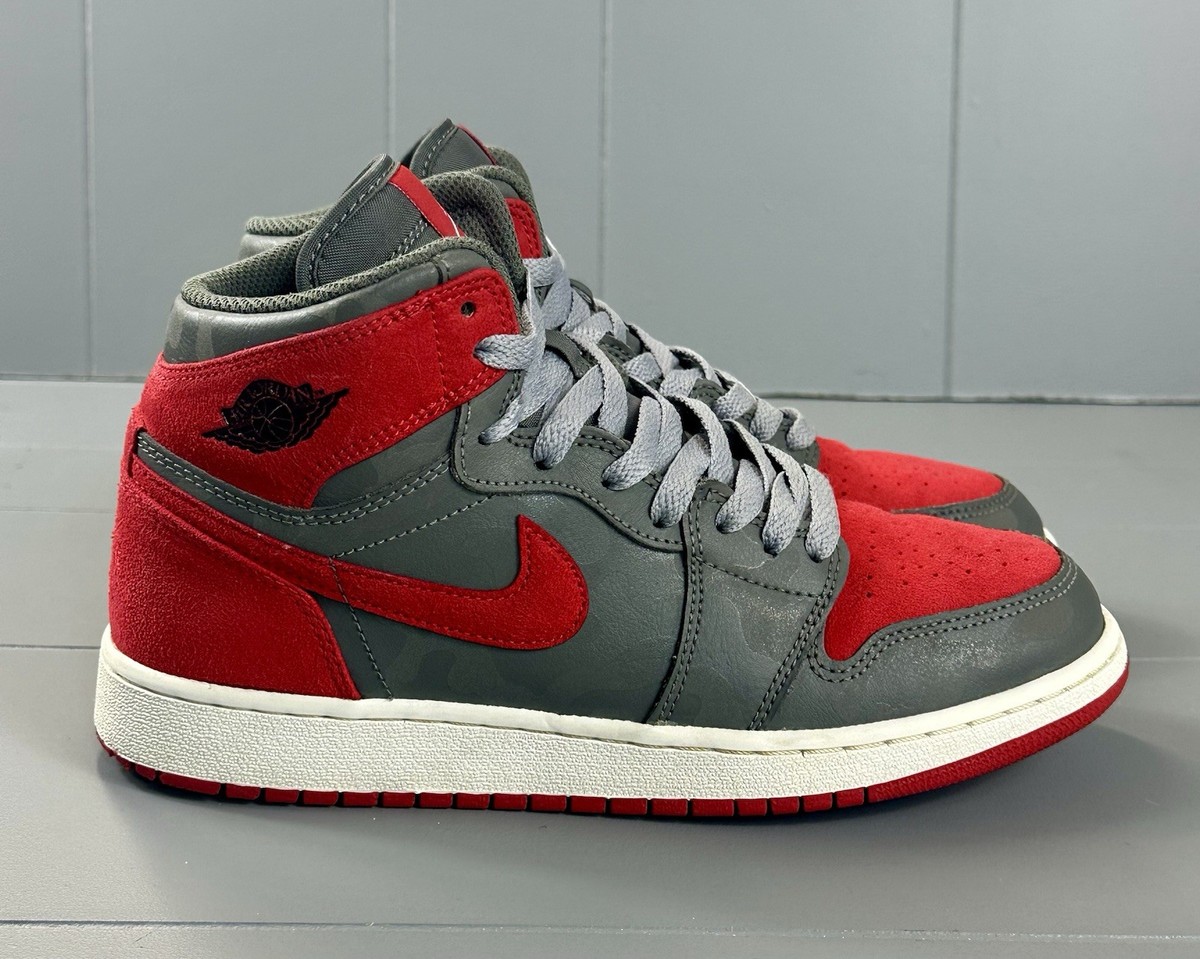 jordan red camo