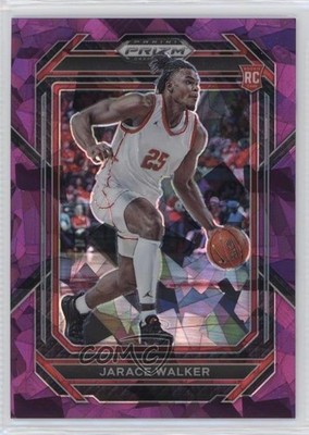 2023-24 Panini Prizm Draft Picks Purple Ice Prizm 34/149 Jarace Walker #33 0v2h