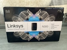 Linksys Wireless-N Range Extender RE1000-NT N300 Boost Cisco