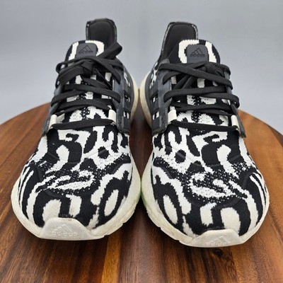 Adidas Ultraboost 22 Shoes Men\'s 7 White Black Zebra Athletic Running Sneakers Adidas Ultraboost 22 Shoes Men main image 2
