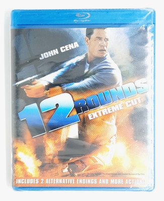 12 Rounds (Blu-Ray, 2009, 20th Century Fox) Extreme Cut w/ Alternate Endings