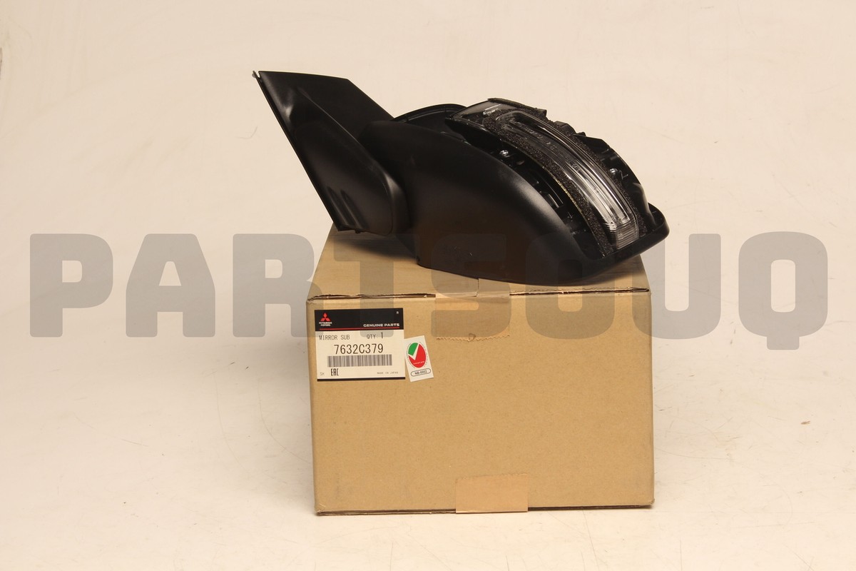 7632C379 Genuine Mitsubishi MIRROR ASSY,DOOR,LH | eBay