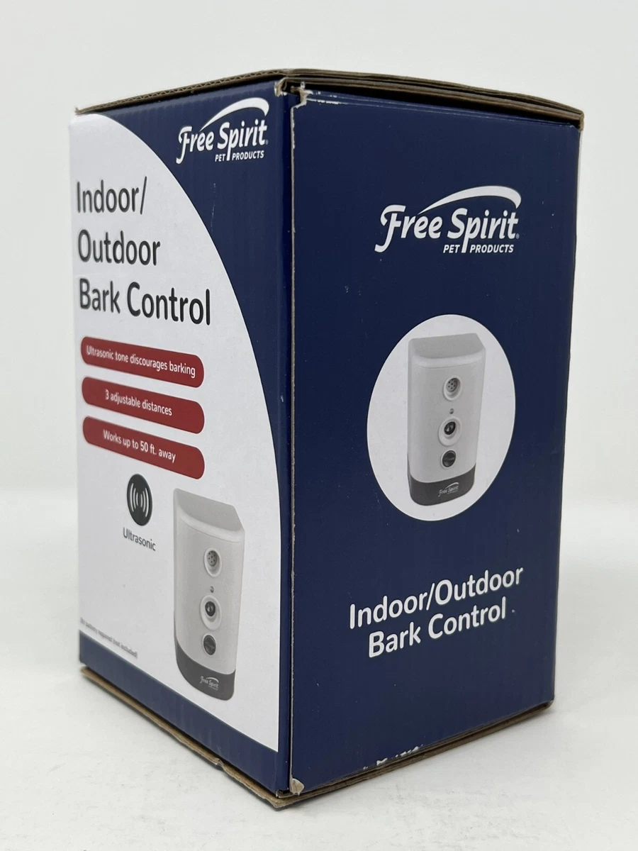 Free Spirit Indoor/Outdoor Bark Control System For Dogs Ultrasonic Tone |  eBay