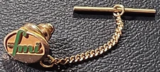 Vintage Ford Motor Company Marketing Institute FMI Tie Pin 1/10 10K Gold Filled