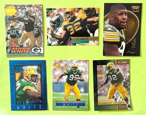 1986 Topps Reggie White RC Philadelphia Eagles Green Bay Packers Lot Tennessee - Picture 3 of 4
