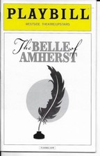 Joely Richardson  "The Belle Of Amherst"  2014   Playbill    Emily Dickinson