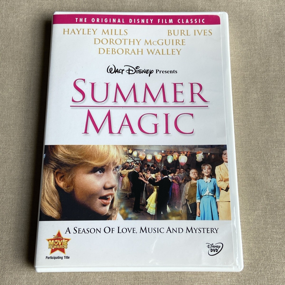 Summer Magic (DVD 1963) Walt Disney Original Film Musical Hayley