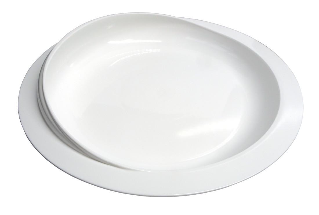 Teller mit Randerhöhung Tellerrand Esshilfe Spezialgeschirr Esshilfe Rehaforum