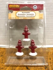 LEMAX "METAL FIRE HYDRANT- 2003 Christmas Village Accessory New
