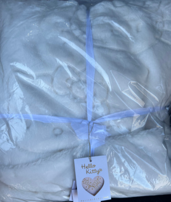 Pottery Barn Teen Hello Kitty Faux Fur Bean Bag Chair Slipcover