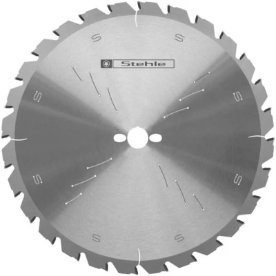 Lame de Scie Circulaire 315, 350, 400, 450 x 30 Revêtement Fixé , Stehle, Bois - Photo 1/2