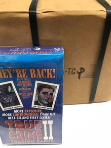 1992 Eclipse Ent. True Crime II Trading Card Factory Case(12 Box)-Serial Killers