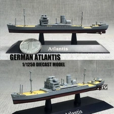 GERMAN ATLANTIS 1/1250 diecast model ship DEAGOSTINI Battle ship