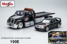Maisto 1:64 International Flatbed Trailer 190E Model Diecast Metal Car