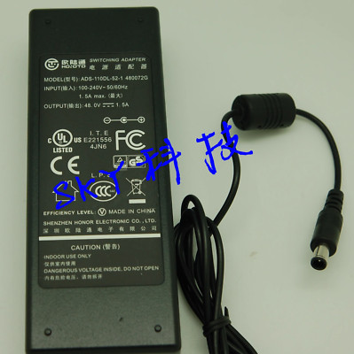 New Original Hoioto 48V AC/DC Adapter For Hoioto ADS-110DL-52-1 480096G Dahua