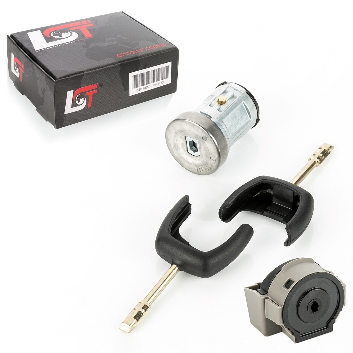 Cylinder lock ignition switch starter set with key for FORD TRANSIT