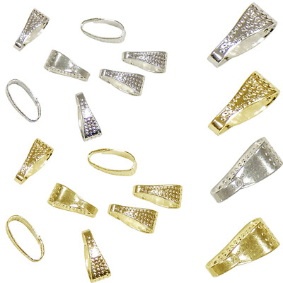 20stk Anhängerschlaufe Ösen 8mm Kettenverschluss Clip Zubehör Schmuck Anhänger