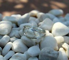 Natural Rainbow Moonstone Ring,925 Sterling Silver Ring,Handmade Ring,Gift