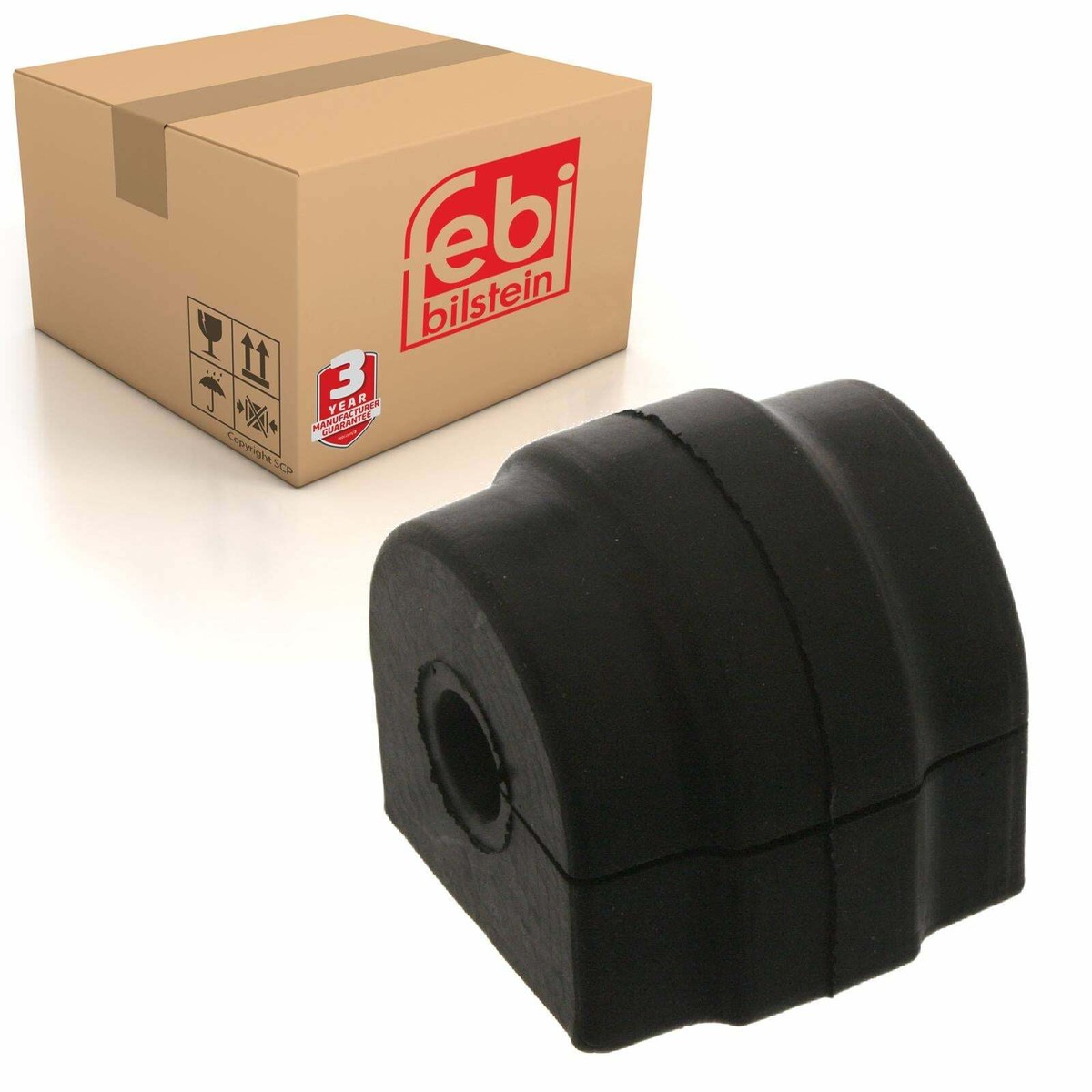 X1 Rear Anti Roll Bar Bush D Stabiliser 12.5mm Fits BMW Febi