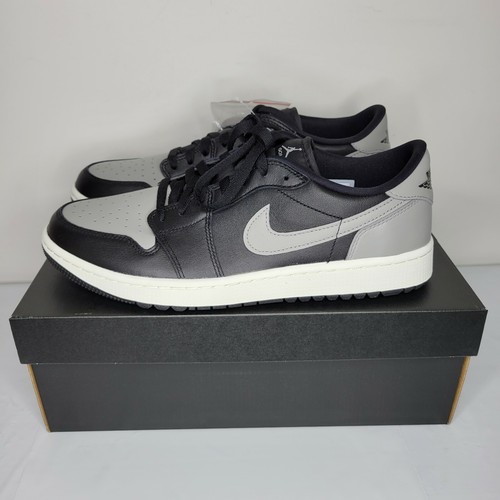Nike Air Jordan 1 Low G Shadow Grey Golf Shoe Size 11 Black New DD9315-001 | eBay