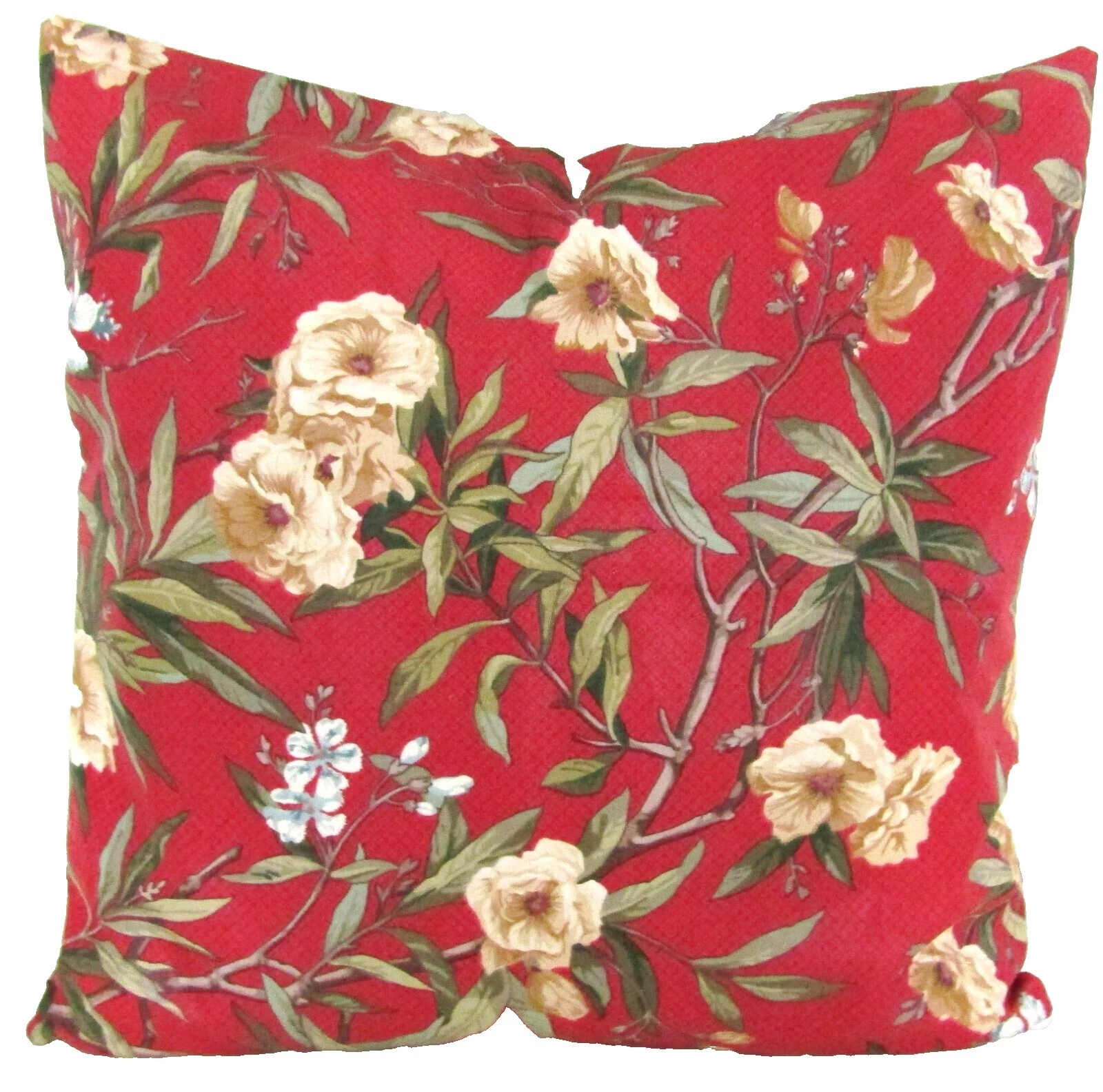 Handmade 100% Polyester Floral Home Décor Pillows