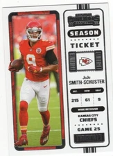 2022 PANINI PLAYOFF CONTENDERS JUJU SMITH-SCHUSTER #60 KC