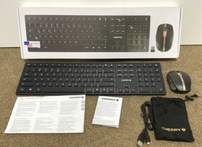 Cherry Electrical DW 9000 Slim Keyboard and Mouse   ️  ️ JD-9000EU-2   READ