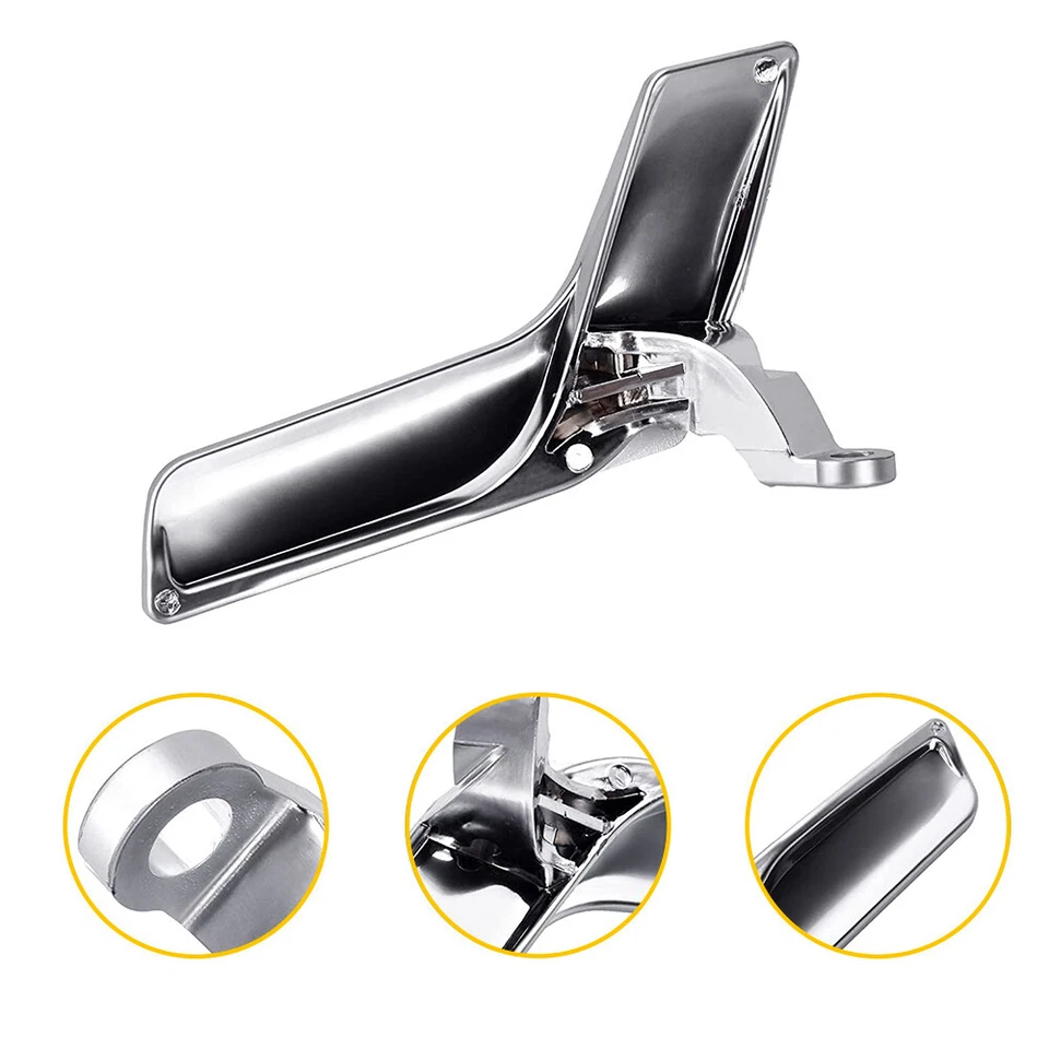 Interior Left For Mercedes W204 C-Class 2008-2014 Matte Silver Inner Door Handle - Imagem 3 de 4