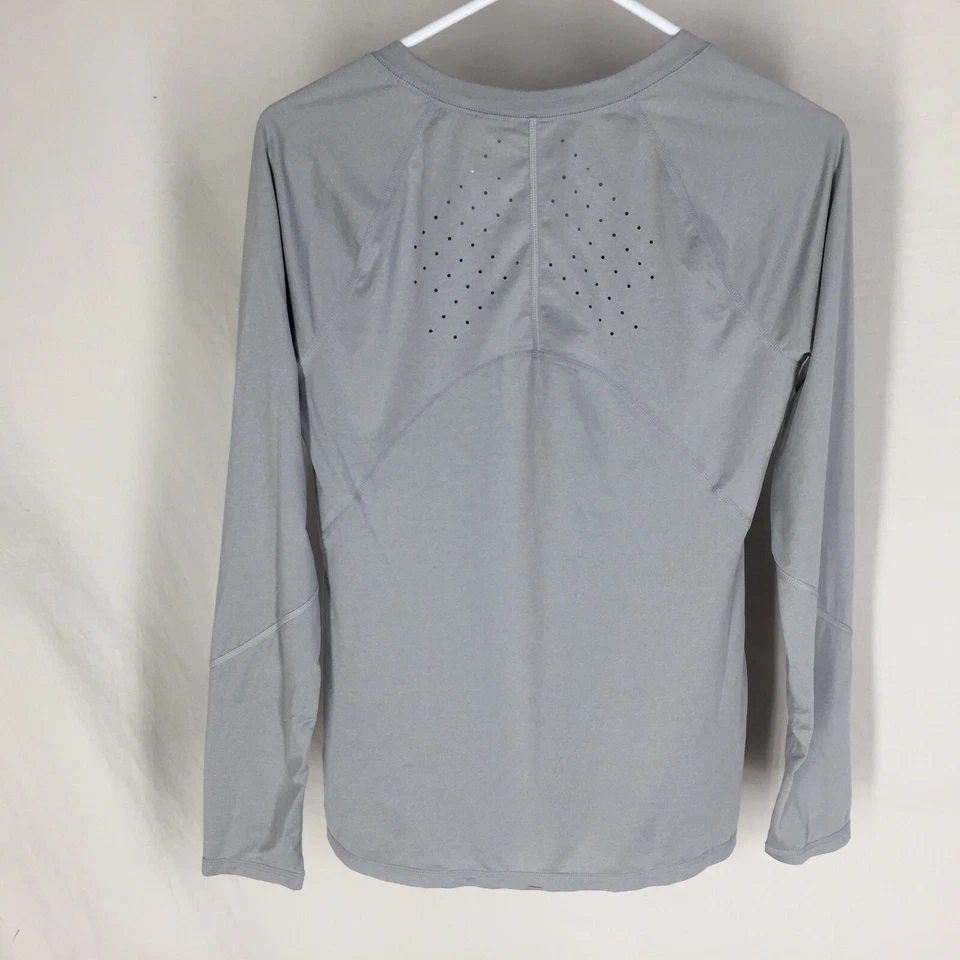 Camisa Top ZELLA Púrpura Talla Mediana Manga Larga Yoga Correr Gimnasio Correr Mujer Elastizada Foto 4 de 4