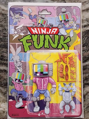NINJA FUNK #1 TEENAGE MUTANT NINJA TURTLES ACTION FIGURE HOMAGE