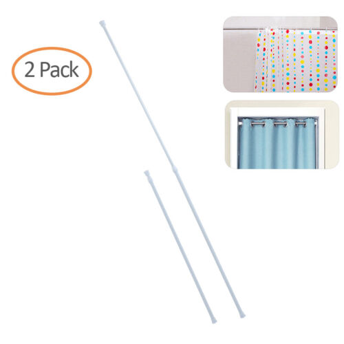 Adjustable Spring Tension Curtain Rods for Window, Closet, Cupboard,Rack,Kitchen - Picture 23 of 73