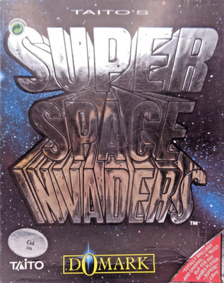 COMMODORE 64/128 -- SUPER SPACE INVADERS (TAITO/DOMARK - DISK)