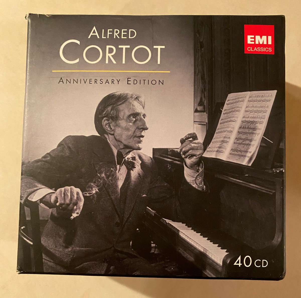 ALFRED CORTOT Anniversary Edition 1919-1959 Pablo Casals EMI 40 x